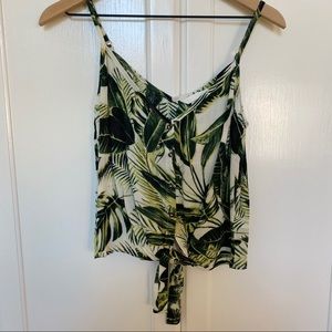 Women’s Crop Tank with Tie NWT